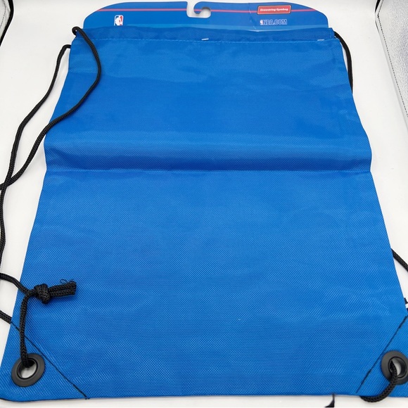 New York Knicks Outerstuff Girls' Overlay Hoodie and a Drawstring Backpack - Picture 12 of 12